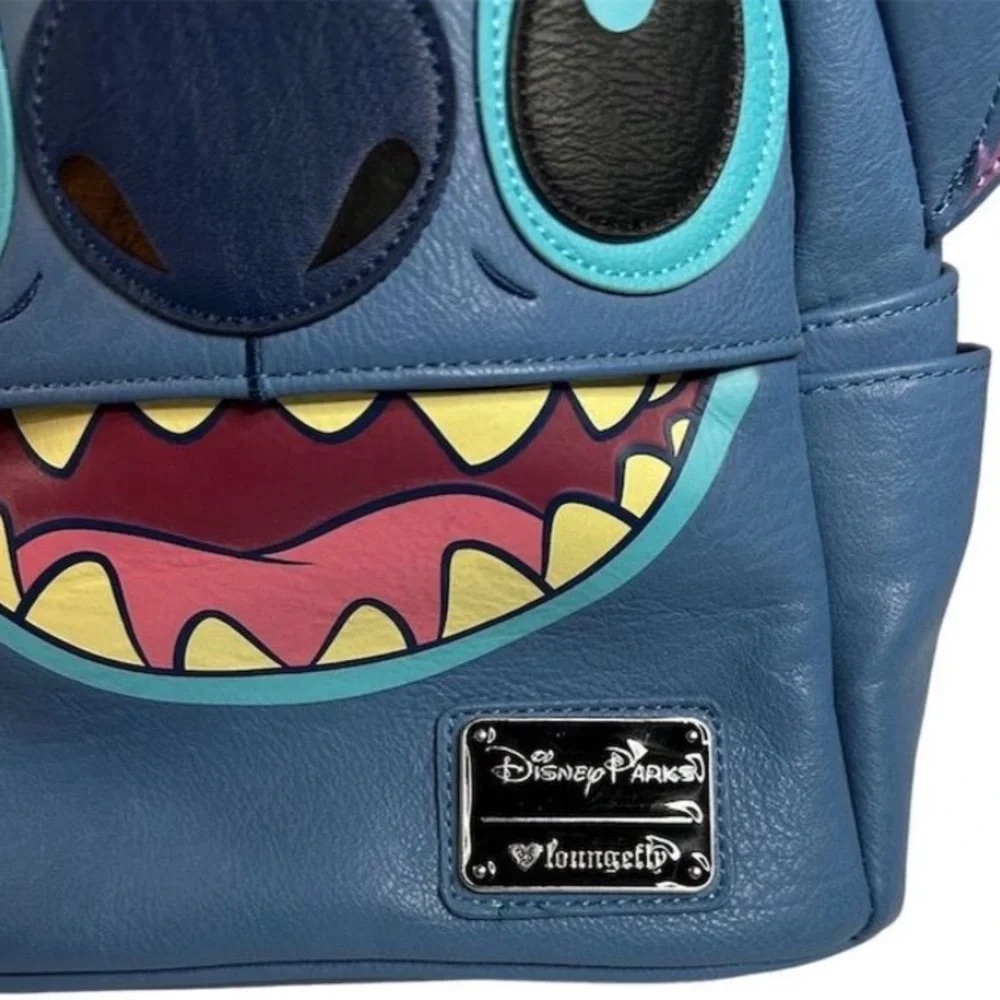 ❤️ Disney Loungefly Limited Edition Leather Lilo & Stitch Backpack NWT